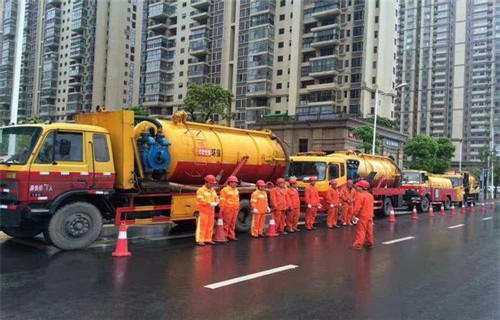龙滚镇市政管道清淤